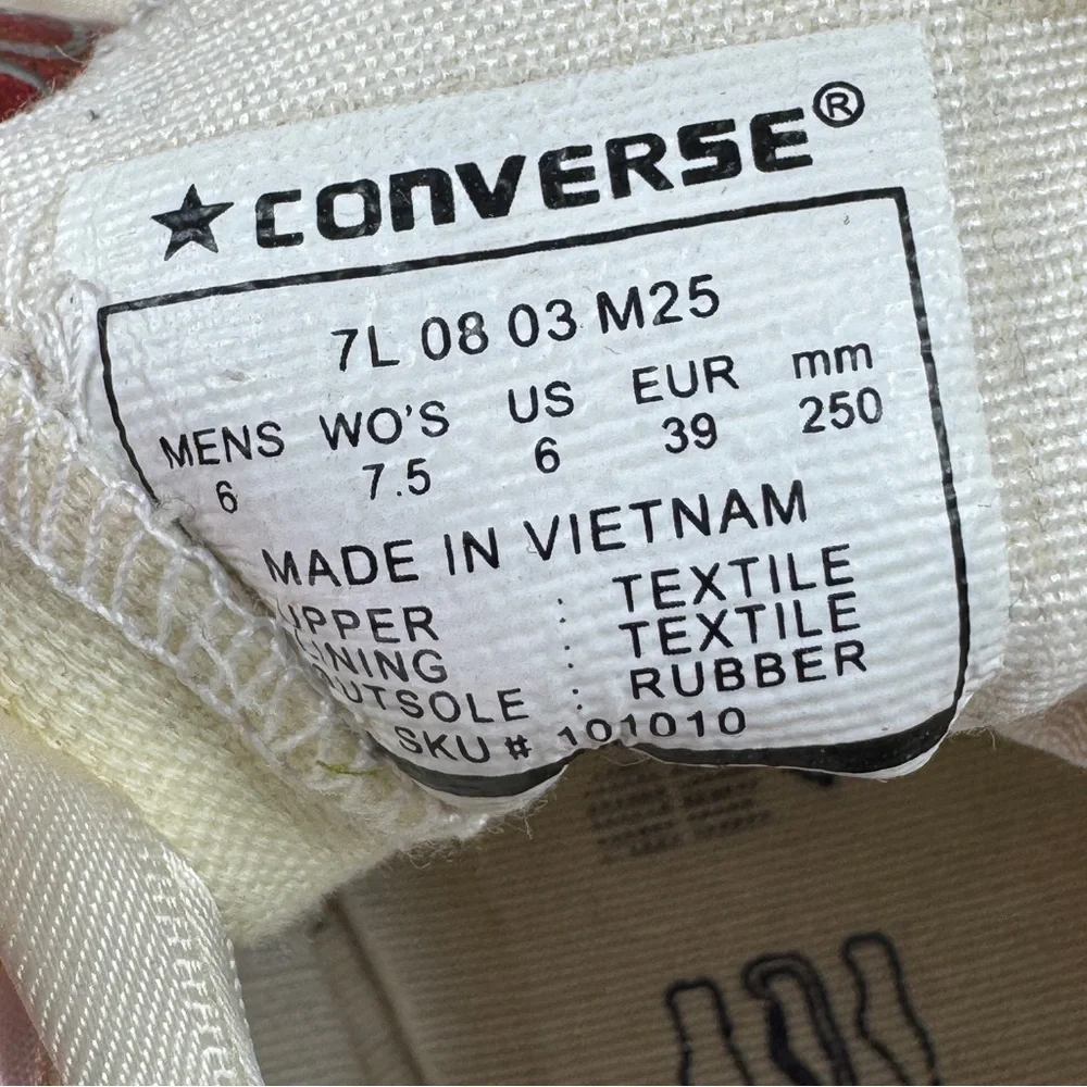 Converse Chuck Taylor Pearls Rhinestone Low Top Sneakers Ivory 7.5 Wedding Bride